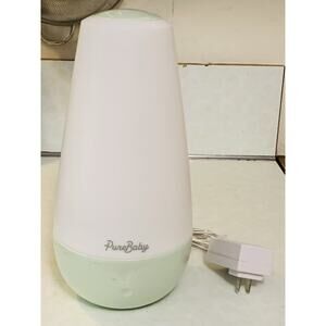 Purebaby 3-In-1 Whisper-Quiet Humidifier, Color Changing Night Light Tested